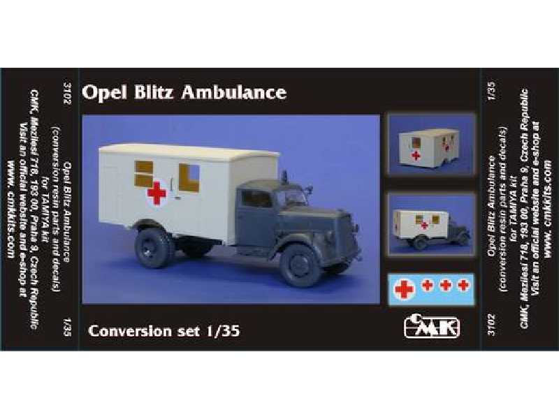 Opel Blitz Ambulance - conversion set for Tamiya - image 1