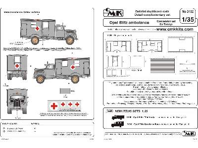 Opel Blitz Ambulance - conversion set for Tamiya - image 2