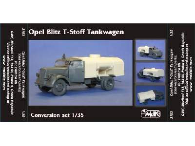 Opel Blitz T - Stoff Tank Wagen - conv. set for Tamiya - image 1