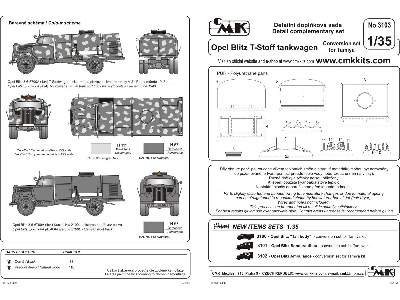 Opel Blitz T - Stoff Tank Wagen - conv. set for Tamiya - image 2