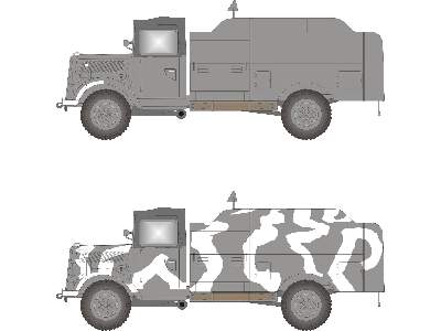 Kfz. 385 Kesselwagen - Conversion set for Tamiya - image 3