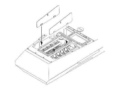 Sd.Kfz.234 Engine set for Dragon - image 1