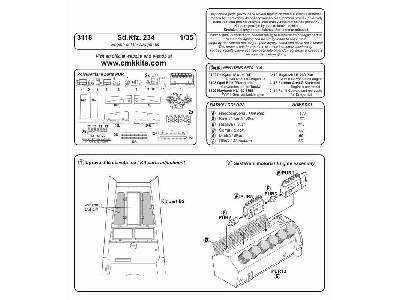 Sd.Kfz.234 Engine set for Dragon - image 2