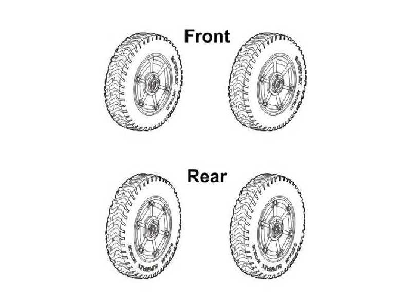 Autoblinda AB.43 wheels (Ita) - image 1