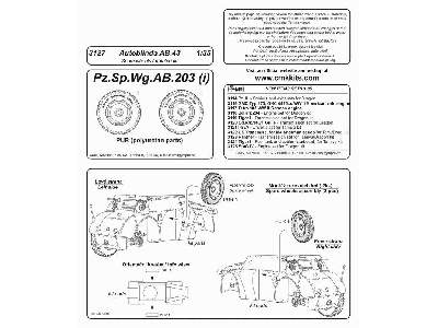 Autoblinda AB.43 spare wheels (Ita) - image 2