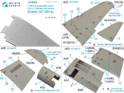 Il-2 Single Seater Lights, Hatches And Panels - image 9