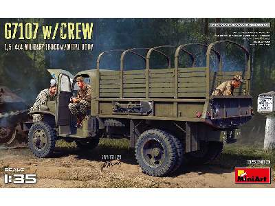 Chevrolet G7107 w/crew 1,5t 4x4 Cargo Truck w/metal Body - image 1