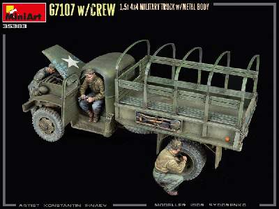 Chevrolet G7107 w/crew 1,5t 4x4 Cargo Truck w/metal Body - image 25