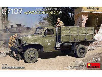 Chevrolet G7107 1,5t 4x4 Cargo Truck w/Wooden Body - image 1