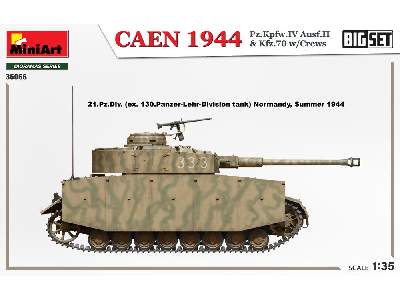 Caen 1944 Pz.kpfw.IV Ausf.h & Kfz.70 w/crews. Big Set - image 6