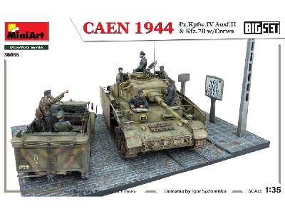 Caen 1944 Pz.kpfw.IV Ausf.h & Kfz.70 w/crews. Big Set - image 10