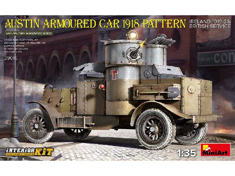 Austin Armoured Car 1918 Pattern. Ireland 1919-21. British Service. Interior Kit - image 1