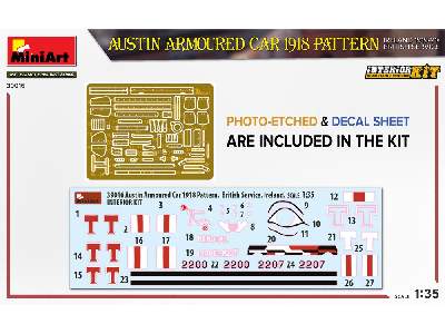 Austin Armoured Car 1918 Pattern. Ireland 1919-21. British Service. Interior Kit - image 2