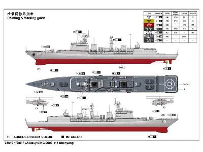 Pla Navy Type 051c Air-defense Ddg - image 5