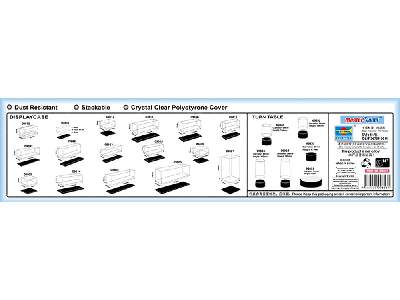 501x149x121mm Wxl Display Case W/mirror Base - image 3