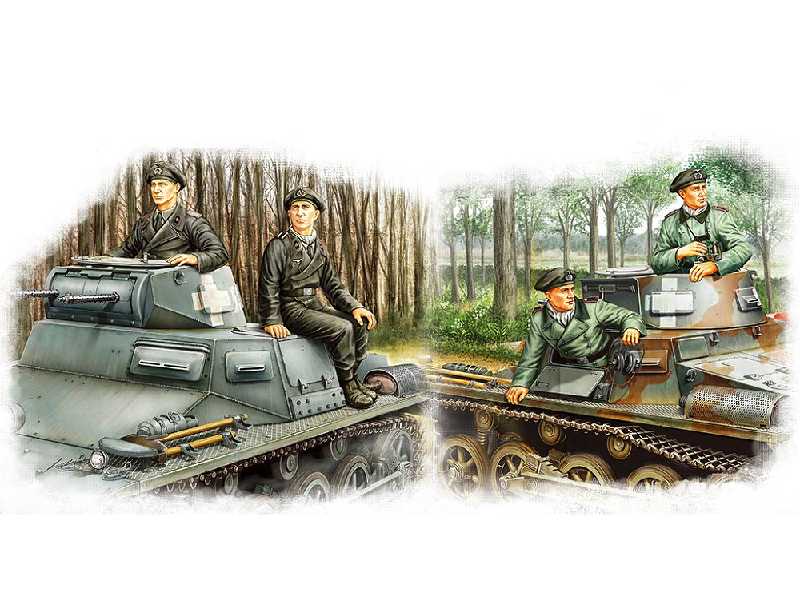 German Panzer Crew Set - image 1