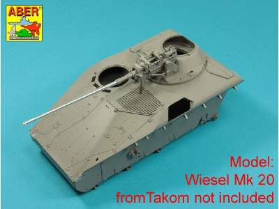 Barrel for German 20 mm RH202 MK 20 DM chain gun used on Wiesel, Luchs, Marder I - image 4