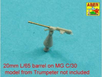 Set of 20 pcs 20 mm L/65 barrels  MG C/30 for German ships - image 3