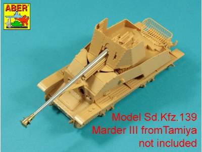 Barrel  76,2mm Pak 36(r) for German Tank Destroyer Marder III (Sd.Kfz. 139) - image 4