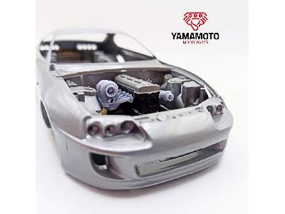 Turbo Kit 2jz Toyota Supra (For Tamiya 24123) - image 2