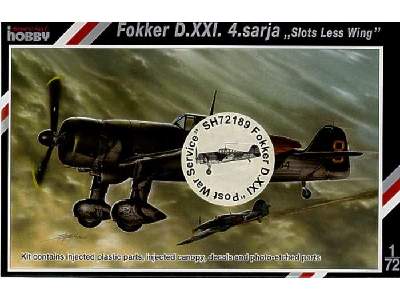 Fokker D.XXI Post War Service - image 1