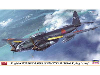 Kugisho P1y1 Ginga (Frances) Type 11 '763rd Flying Group' - image 1