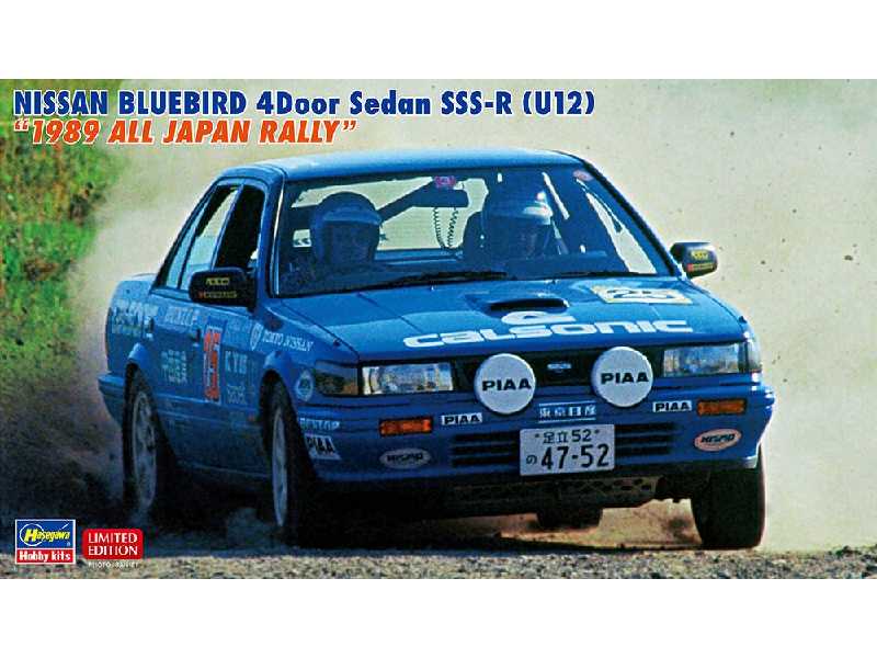 Nissan Bluebird 4door Sedan Sss-r (U12) 1989 All Japan Rally - image 1