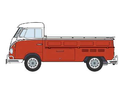 Volkswagen Type 2 Pick-up Truck Red/White Paint - image 4