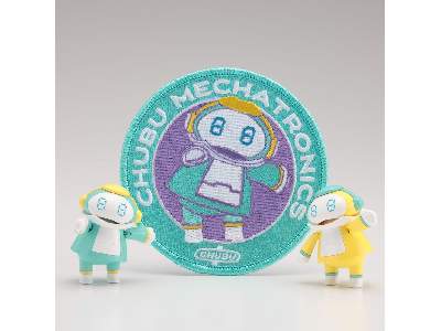 Tiny Mechatromate Patch Set Aqua Green & Lemon - image 2