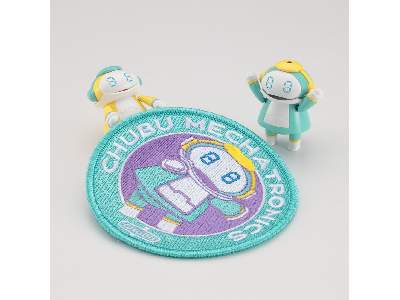 Tiny Mechatromate Patch Set Aqua Green & Lemon - image 6