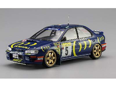 51151 Subaru Impreza 1995 Monte-carlo Rally Winner Super Detail - image 2