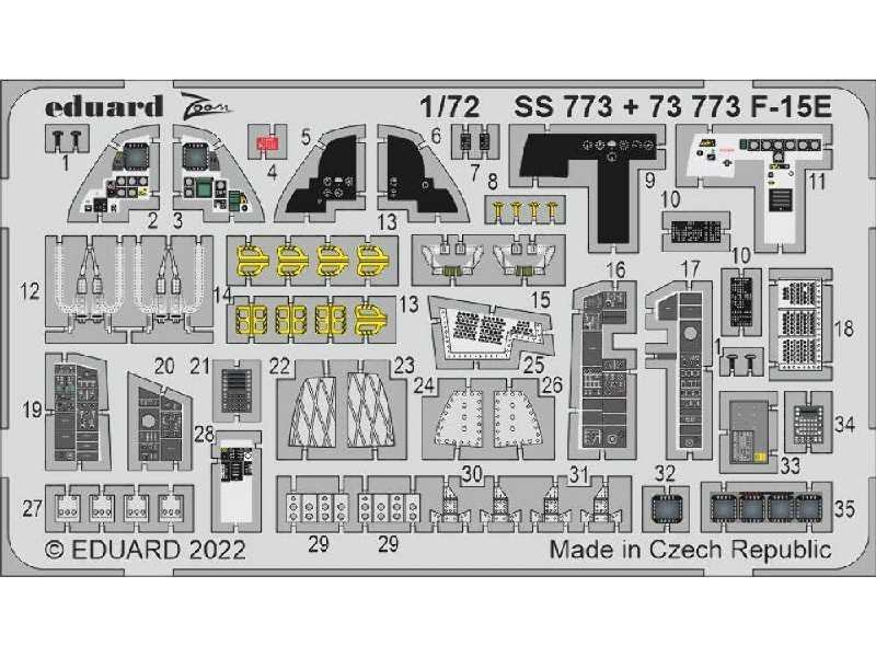 F-15E 1/72 - REVELL - image 1