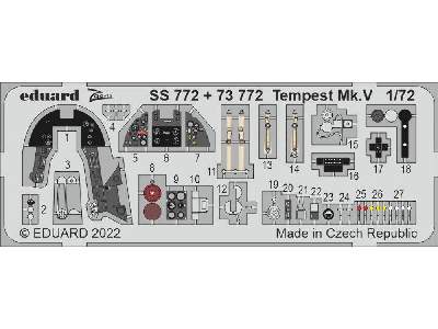 Tempest Mk. V 1/72 - AIRFIX - image 1