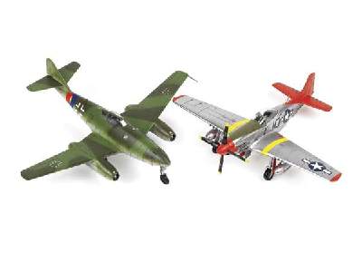 P-51D Red Tails & Me262A-1a Tuskegee Airmen & Luftwaffe - image 4