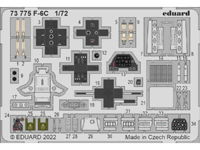 F-6C 1/72 - ARMA HOBBY - image 1