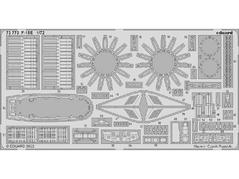 F-15E 1/72 - REVELL - image 1