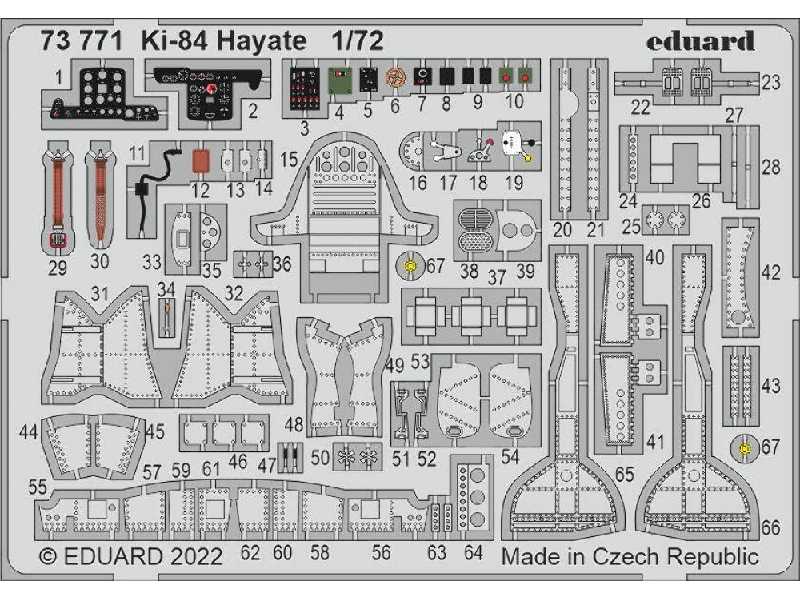 Ki-84 Hayate 1/72 - ARMA HOBBY - image 1