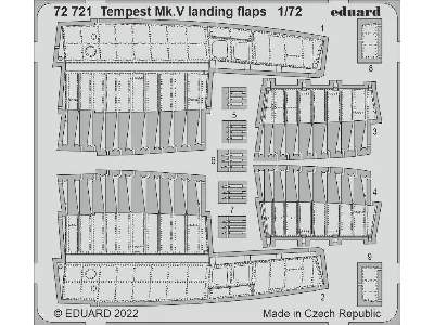 Tempest Mk. V landing flaps 1/72 - AIRFIX - image 1