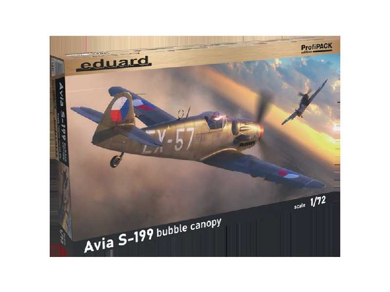 Avia S-199 bubble canopy 1/72 - image 1