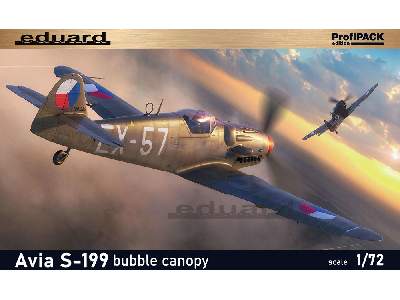 Avia S-199 bubble canopy 1/72 - image 2