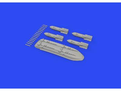 S-199 4xETC 50 rack w/ bombs 1/72 - EDUARD - image 9