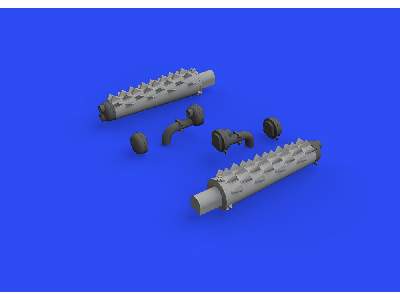 Beaufighter exhausts PRINT 1/48 - TAMIYA - image 5