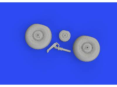 Beaufighter Mk. X wheels 1/48 - TAMIYA - image 1