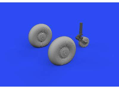 Beaufighter Mk. X wheels 1/48 - TAMIYA - image 3