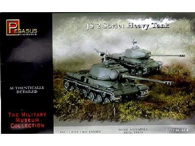 Jozef Stalin IS-2 Soviet Heavy Tank -  2 kits in the box - image 1