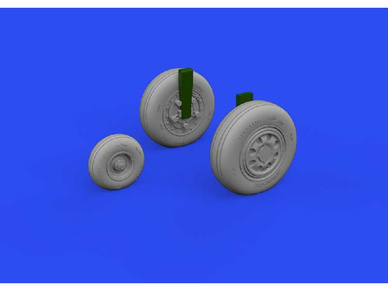 F-15E/ I/K wheels 1/48 - GREAT WALL HOBBY - image 1