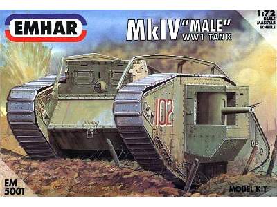 Mk IV Male WWI Tank - image 1