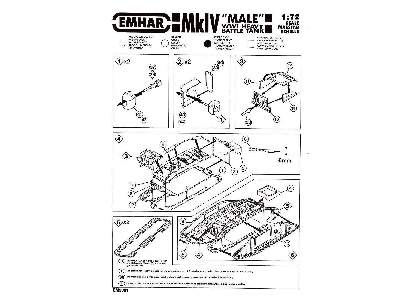 Mk IV Male WWI Tank - image 2