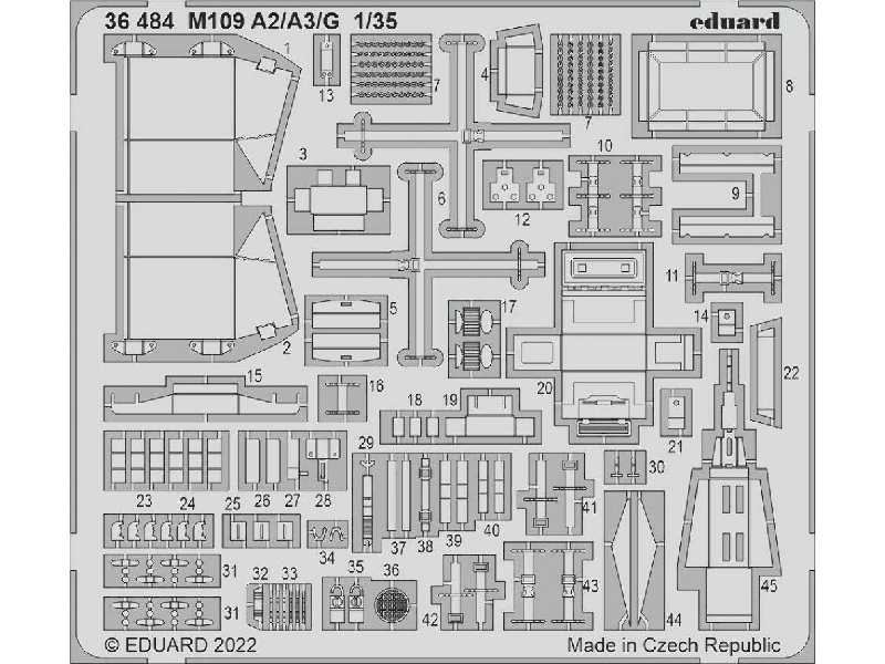 M109 A2/ A3/ G 1/35 - ITALERI - image 1