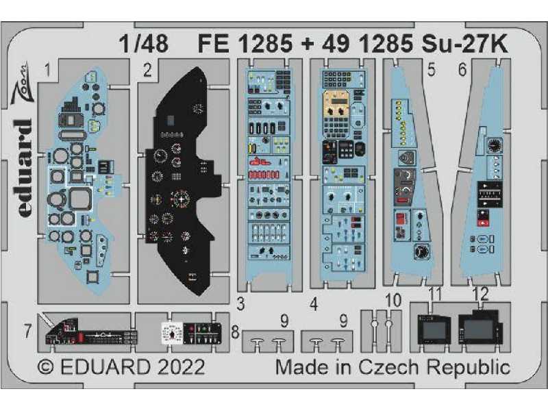 Su-27K 1/48 - MINIBASE - image 1 Su-27K 1/48 - MINIBASE - image 1